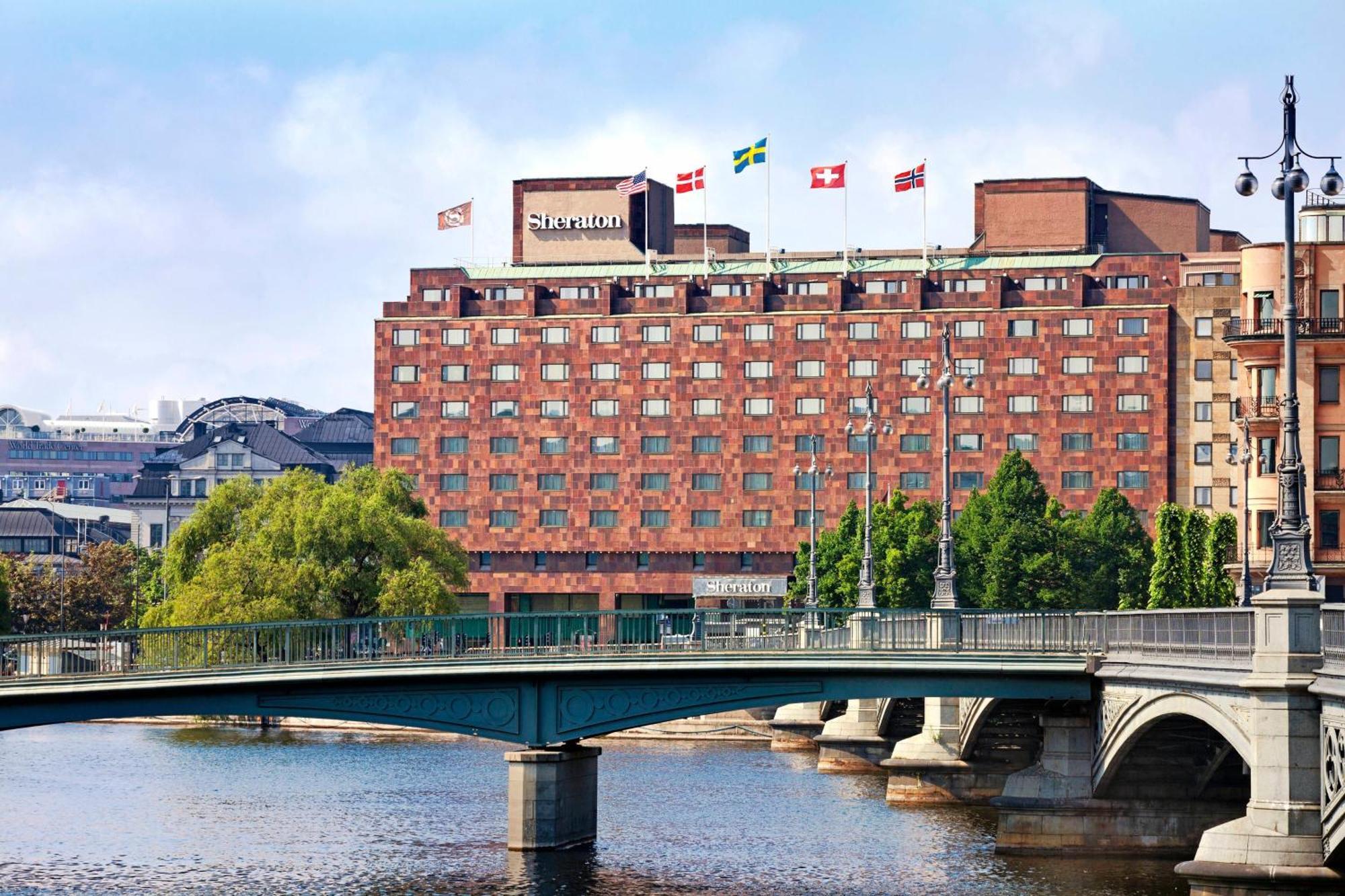 Sheraton Stockholm Hotel Exterior photo The Stockholm Conference Centre
